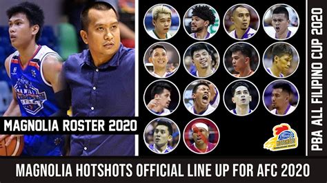 Magnolia Hotshots Rosters .